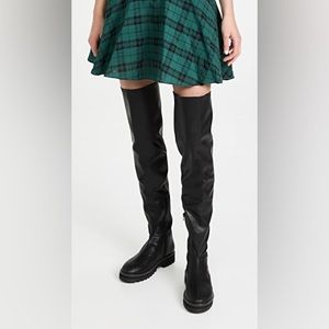 NWOT Aster Kandi faux leather thigh high boots